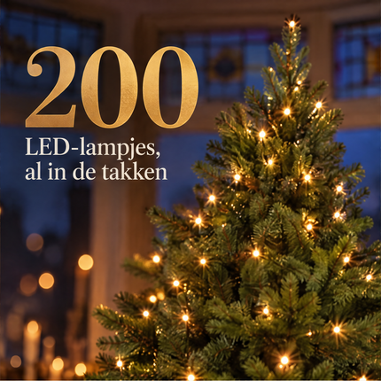infographic opus55 infographic 2 - Cheqo® Kunstkerstboom 185 cm met Verlichting Extra Warm Wit