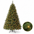 infographic opus55 hoofdafbeelding - Cheqo® Kunstkerstboom 185 cm met Verlichting Warm Wit