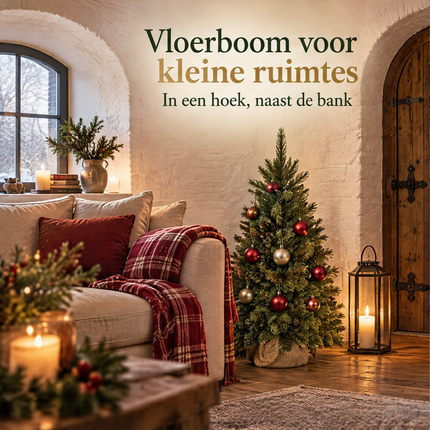 infographic opus55 infographic 1 - Cheqo® Mini Kerstboom 90 cm met Witte Naaldpuntjes zonder Verlichting