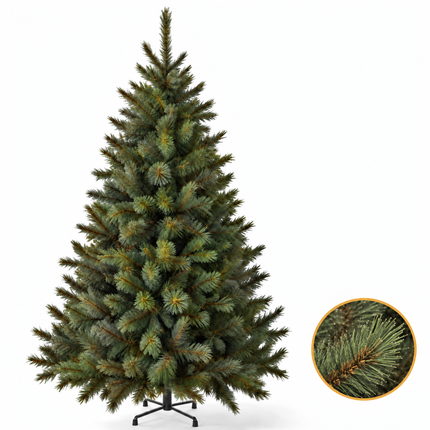 infographic opus55 hoofdafbeelding - Cheqo® Kunstkerstboom 120 cm zonder Verlichting