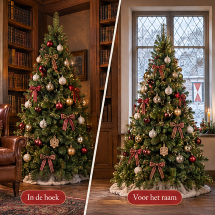 infographic opus55 infographic 3 - Cheqo® Kunstkerstboom 155 cm met Zachte Naalden