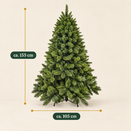 infographic opus55 infographic 4 - Cheqo® Kunstkerstboom 155 cm