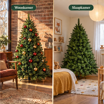 infographic opus55 infographic 5 - Cheqo® Kunstkerstboom 155 cm