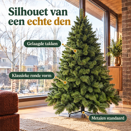 infographic opus55 infographic 6 - Cheqo® Kunstkerstboom 155 cm