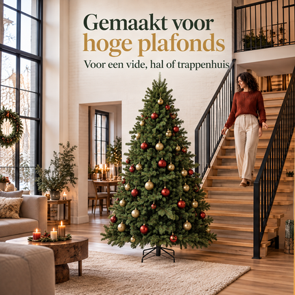 infographic opus55 infographic 1 - Cheqo® Kunstkerstboom 230 cm zonder Verlichting