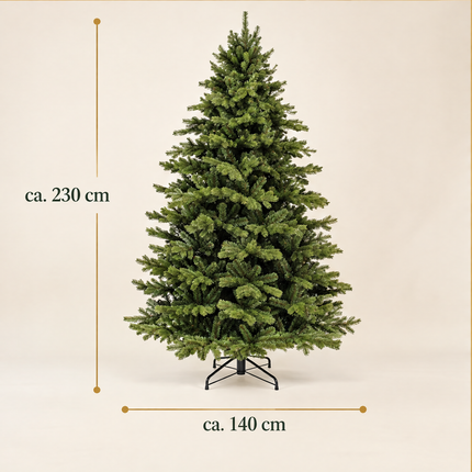 infographic opus55 infographic 4 - Cheqo® Kunstkerstboom 230 cm zonder Verlichting