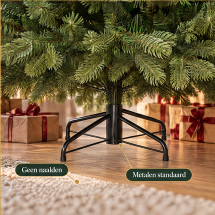 infographic opus55 infographic 6 - Cheqo® Kunstkerstboom 230 cm zonder Verlichting