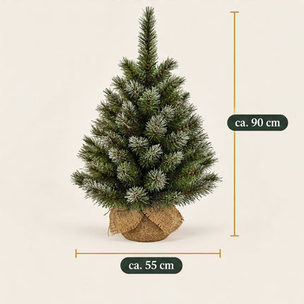 infographic opus55 infographic 5 - Cheqo® Mini Kerstboom 90 cm met Witte Naaldpuntjes