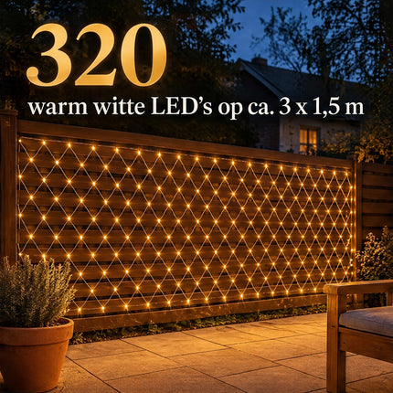 infographic opus55 infographic 2 - Cheqo® Netverlichting 320 LED Warm Wit met Stekkerdoos met Timer