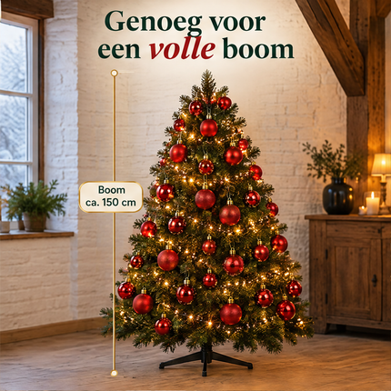 infographic opus55 infographic 2 - Cheqo® Rode Kerstballen met Opbergbox en Kerstverlichting Extra Warm Wit