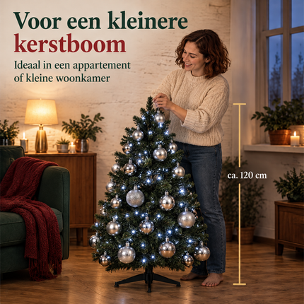 infographic opus55 infographic 2 - Cheqo® Kerstballen Zilver met Kerstverlichting 180 LED Wit