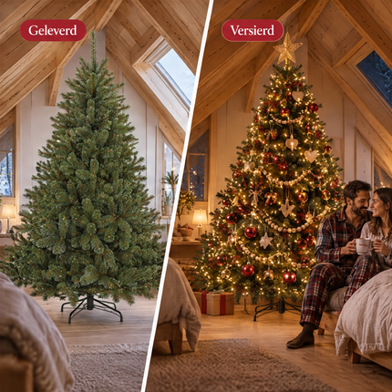 infographic opus55 infographic 6 - Cheqo® Kunstkerstboom 230 cm Ø150 cm zonder Verlichting