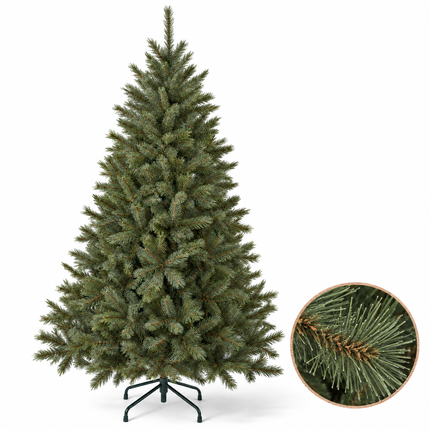 infographic opus55 hoofdafbeelding - Cheqo® Kunstkerstboom 215 cm Ø125 cm zonder Verlichting