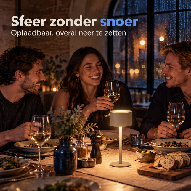 infographic opus55 infographic 1 - Cheqo® Tafellamp Oplaadbaar en Dimbaar met Touch