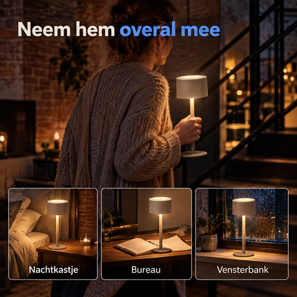 infographic opus55 infographic 6 - Cheqo® Tafellamp Oplaadbaar en Dimbaar met Touch