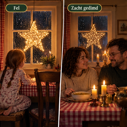 infographic opus55 infographic 4 - Cheqo® Kerstster 35 cm met Verlichting Extra Warm Wit