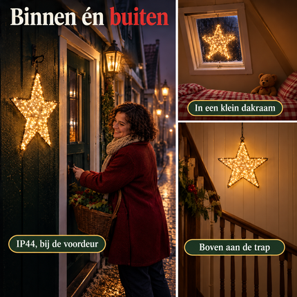 infographic opus55 infographic 6 - Cheqo® Kerstster 35 cm met Verlichting Extra Warm Wit