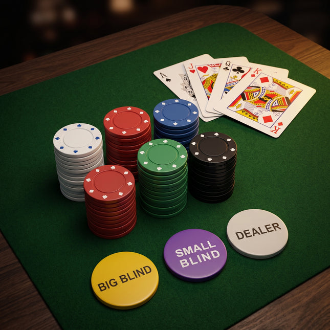 Cheqo® Pokerset Texas Hold'em - Hero
