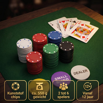 Cheqo® Pokerset Texas Hold'em - Specs