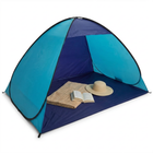 Cheqo® Strandtent - Strand Tent - Pop Up Strandtent - Pop Up Tent Strand - Strandtent Pop Up - Strand Shelter - Strand Schuiltent - Strandtentje - Strandtent met Grondzeil - Strandtent UV Bescherming - UV Strandtent - Strandtent UV 50
