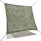 Cheqo® Schaduwdoek - Camouflagedoek - Camouflage Doek - Camouflage Net - Camo Net - Camo Doek - Schaduw Net - Schaduwdoek Groen - Schaduwdoek Tuin - Schaduwdoek Camping - Schaduwdoek Balkon