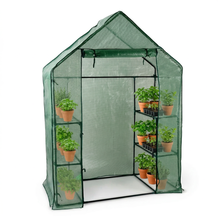 Cheqo® Broeikas - Tuinkas - Kweekkas - Kas - Serre - Tuinbroeikas - Hobbykas - Foliekas - Tunnelkas - Walk in Broeikas - Walk in Kas - Kweekhuis - Tomatenkas - Moestuinkas - Kas voor Moestuin