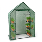 Cheqo® Broeikas - Tuinkas - Kweekkas - Kas - Serre - Tuinbroeikas - Hobbykas - Foliekas - Tunnelkas - Walk in Broeikas - Walk in Kas - Kweekhuis - Tomatenkas - Moestuinkas - Kas voor Moestuin