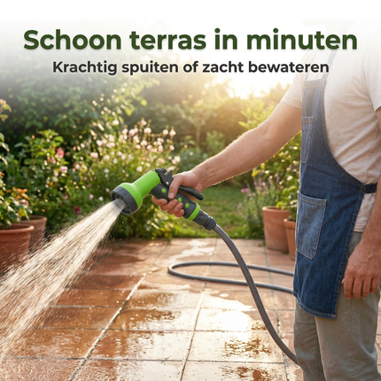Cheqo® Tuinslang Spuitpistool - Spuitpistool Tuinslang - Tuinslang Sproeikop - Sproeikop Tuinslang - Tuinslang Sproeier - Tuinslang Spuitkop - Spuitkop Tuinslang - Tuinslang Pistool