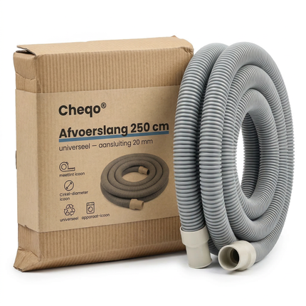 Cheqo® Afvoerslang - Flexibele Afvoerslang - Universele Afvoerslang - Afvoer Slang - Afvoerslang Wasmachine - Wasmachine Afvoerslang - Afvoerslang Vaatwasser - Vaatwasser Afvoerslang - Afvoerslang Droger