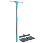Cheqo® Ramenwisser Set - Ramenwisser - Raamtrekker - Raamwisser - Ramenreiniger Set - Ramen Schoonmaak Set - Ramen Lappen Set - Raam Schoonmaakset - Raamwisser met Steel - Raamtrekker met Steel