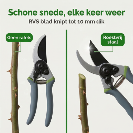 Cheqo® Snoeischaar - Snoeischaar Set - Snoeischaren - Snoeischaren Set - Tuinschaar - Tuinscharen - Tuinschaar Set - Snoeischaar Tuin - Snoeischaar voor Takken - Snoeischaar voor Bloemen