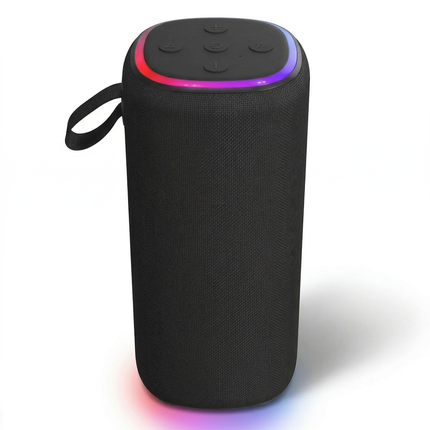 Cheqo® Bluetooth Speaker - Draadloze Speaker - Portable Speaker - Draagbare Speaker - Bluetooth Box - Bluetooth Luidspreker - Draadloze Luidspreker - Speaker met Licht - Speaker met Rgb - Speaker met Verlichting