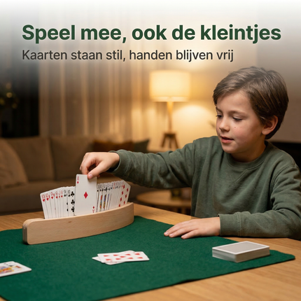 Cheqo® Kaarthouder - Kaartenhouder - Kaarthouder Kaartspel - Kaartenhouder Kaartspel - Kaarthouder Spel - Kaartenhouder Spel - Kaarthouder voor Kaarten - Kaartenhouder voor Kaarten - Kaarthouder Kinderen