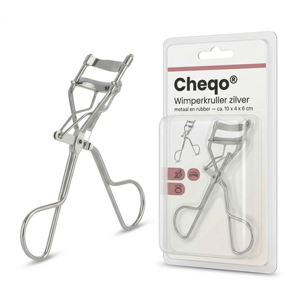 Cheqo® Wimperkruller - Wimper Kruller - Wimperkrul Tang - Wimperkrultang - Wimperkruller Tang - Wimperkruller Tool - Wimperkruller Make-up - Wimperkruller Mascara - Wimperkruller voor Wimpers
