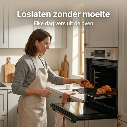 Cheqo® Bakfolie - Herbruikbare Bakfolie - Bakpapier - Herbruikbaar Bakpapier - Bakvel - Herbruikbaar Bakvel - Bakmat - Oven Bakmat - Ovenfolie - Permanente Bakfolie - Permanente Bakmat - Teflon Bakfolie
