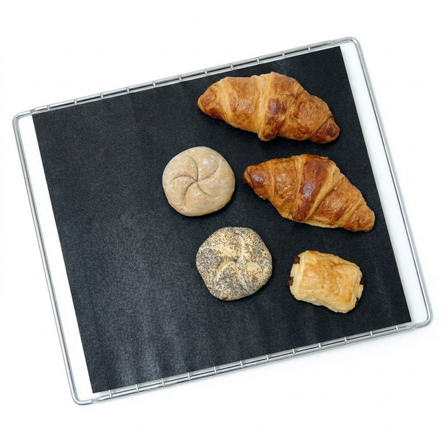 Cheqo® Bakfolie - Herbruikbare Bakfolie - Bakpapier - Herbruikbaar Bakpapier - Bakvel - Herbruikbaar Bakvel - Bakmat - Oven Bakmat - Ovenfolie - Permanente Bakfolie - Permanente Bakmat - Teflon Bakfolie