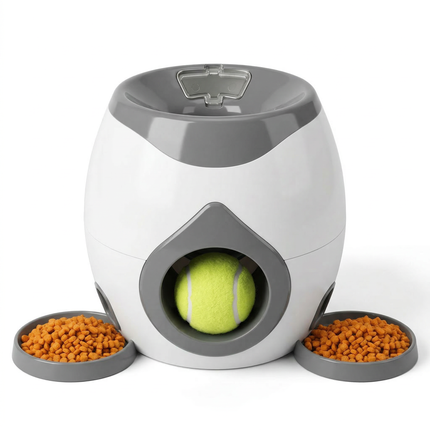 Cheqo® Snackdispenser Hond - Snack Dispenser Hond - Honden Snackdispenser - Hondensnoepjes Dispenser - Beloningsspel Hond - Beloningsspeelgoed Hond - Voerspeelgoed Hond - Interactief Hondenspeelgoed - Intelligentiespeelgoed Hond