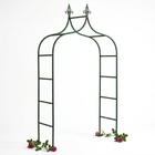 Cheqo® Rozenboog - Tuinboog - Tuinboog voor Klimplanten - Rozenboog voor Klimplanten - Klimboog - Klimboog Tuin - Rankhulp - Rankhulp Tuin - Klimhulp - Klimhulp voor Klimplanten - Bloemenboog - Pergolaboog