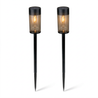 Cheqo® Solar Tuinverlichting - Tuinverlichting op Zonne Energie - Tuinverlichting op Zonneenergie - Solar Tuinlampen - Solar Tuinlampjes - Solar Grondlampen - Solar Priklampen - Solar Tuinverlichting Grondspies