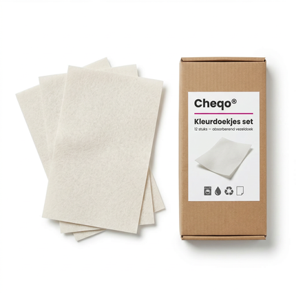 Cheqo® Kleurdoekjes - Wasdoekjes - Kleurdoekjes Wasmachine - Wasdoekjes Wasmachine - Anti Kleurdoorloop Doekjes - Kleurvanger Doekjes - Kleurvanger Was - Kleur Absorberende Doekjes