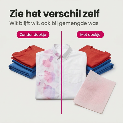 Cheqo® Kleurdoekjes - Wasdoekjes - Kleurdoekjes Wasmachine - Wasdoekjes Wasmachine - Anti Kleurdoorloop Doekjes - Kleurvanger Doekjes - Kleurvanger Was - Kleur Absorberende Doekjes