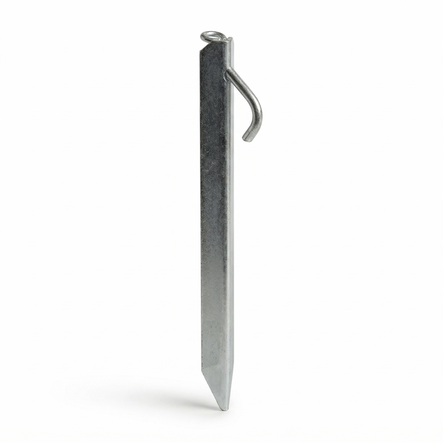 Cheqo® Stormband Haring - Stormharing - Stormbandharing - Tentharing Stormband - Stormband Haringen - Stormharingen - Stormbandharingen - Stormband Haring met Oog - Tentharing met Haak en Oog
