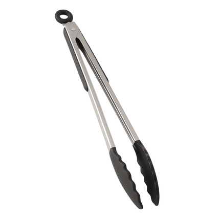 Cheqo® PRO BBQ Tang - Barbecue Tang - Vleestang - Keukentang - Serveertang - Keuken Tang - RVS - Siliconen Kop - TPE Grip