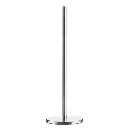 Cheqo® Staande Reserverolhouder - Rolhouder - Toiletrolhouder - Toiletrol Houder - WC Papier Houder - RVS