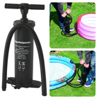Cheqo® Handpomp - Dubbele Pomp - Luchtpomp - 2 Liter - Handmatig - Ideaal voor Luchtbed Handpomp