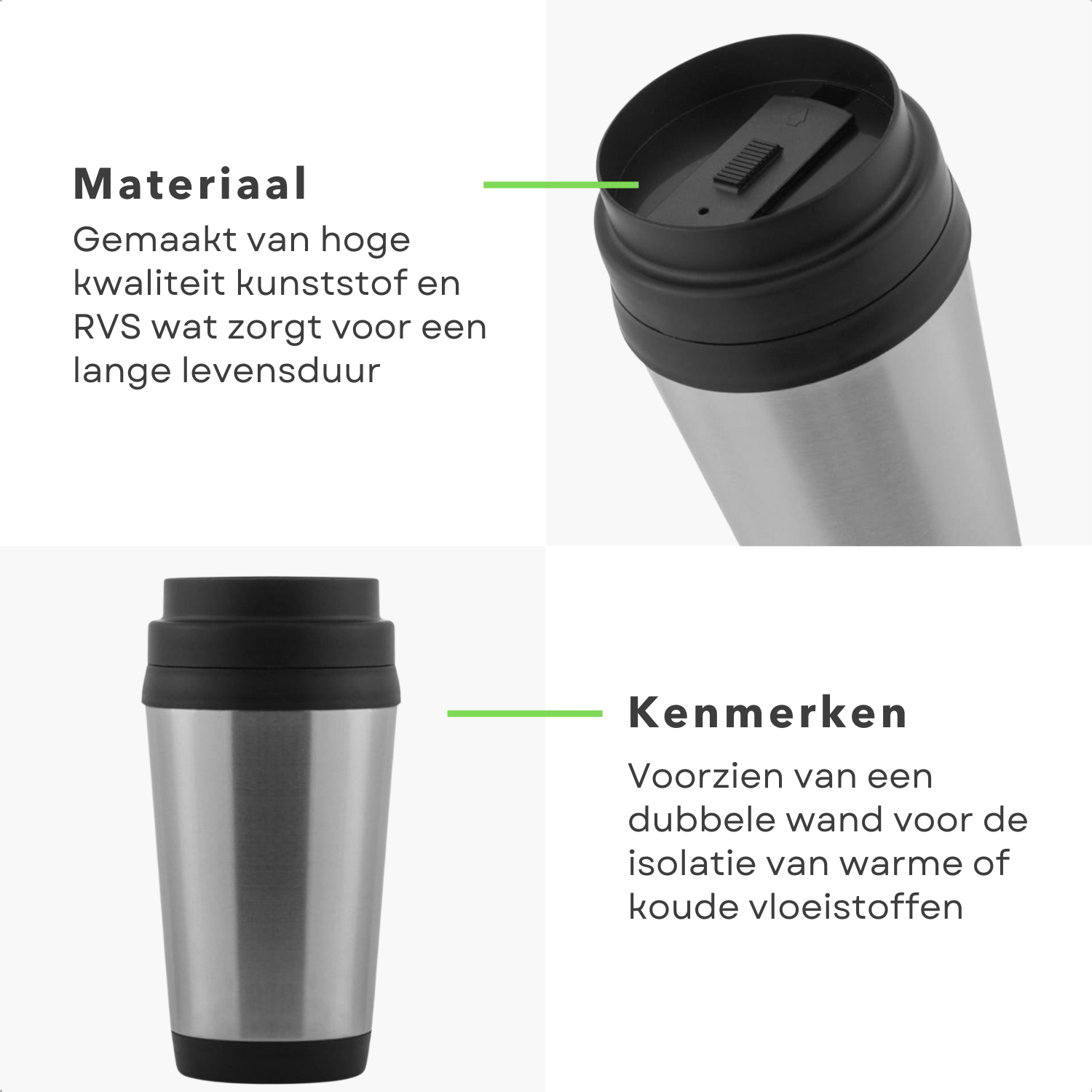 HIQE-FL Tasse Isotherme de Voyage Haute Capacité avec Paille, 1200ml, Sans BPA, Double Isolée (Brun HIQE-FL Tasse Isotherme de Voyage Haute Capacité avec Paille, 1200ml, Sans BPA, Double Isolée (Brun