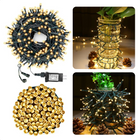 Cheqo® LED-verlichting 240 LED's - Kerstverlichting - Kerstboomverlichting - 18m - Warm Wit - IP44 - Binnen & Buiten Kerstboomverlichting