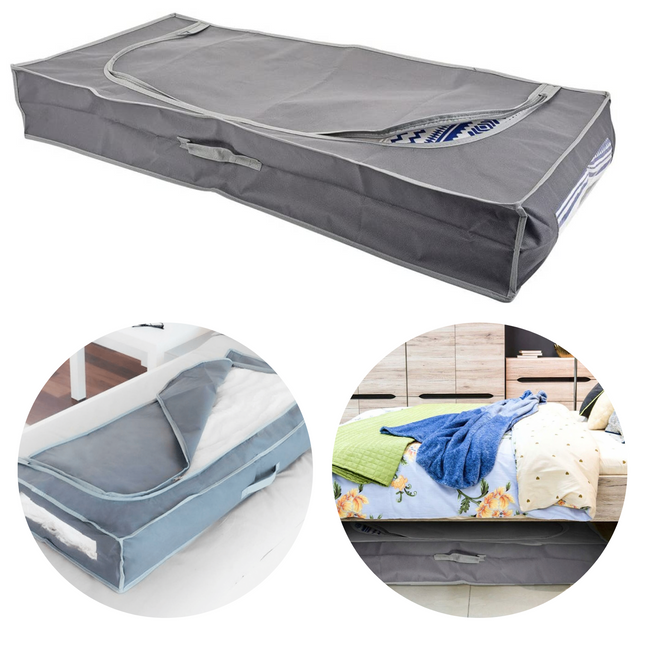 Cheqo® Opberghoes Universeel - Universele Beschermhoes - Kleding Hoes - Kleding Tas - Voor Onder het Bed of op Reis - 105x45x16cm Opbergtassen