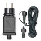 Cheqo® Adapter voor Koppelbare Kerstverlichting - Kerstlampjes - Kerstverlichting - 10 Meter - Voor Binnen en Buiten Kerstboomverlichting