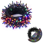 Cheqo® Kerstboomverlichting - Kerstlampjes - Led Verlichting - Kerstverlichting - 120 LED - 9 meter - Binnen en Buiten - Multicolor Kerstboomverlichting